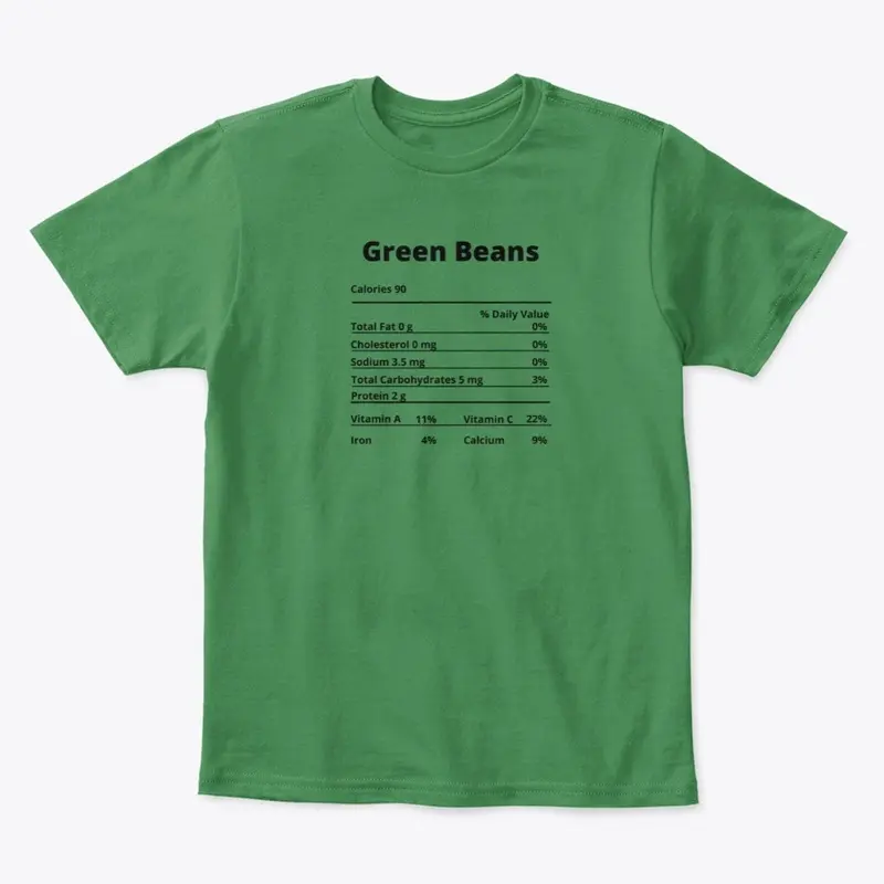 Green Beans Thanksgiving T-Shirt