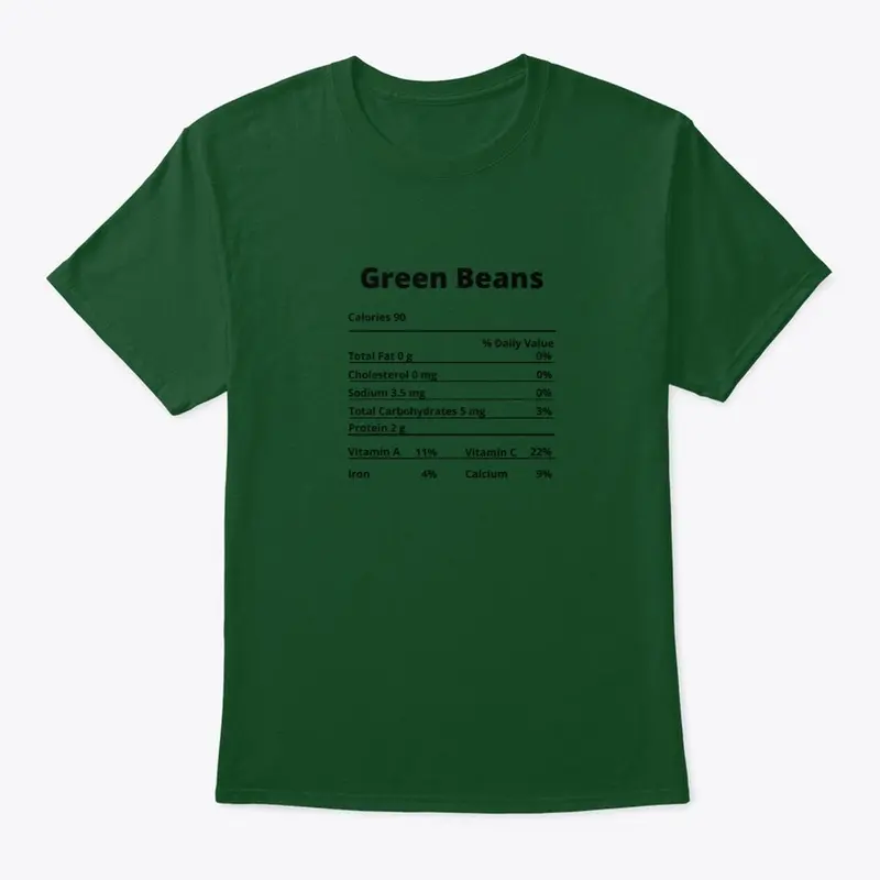 Green Beans Thanksgiving T-Shirt